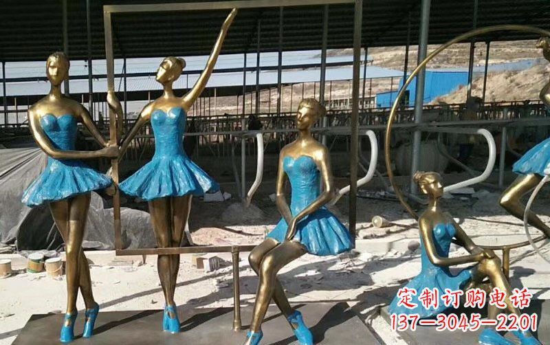 安阳中领雕塑--美女芭蕾雕塑定制