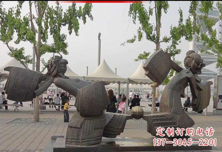 安阳芭蕾舞姿精雕美女雕塑