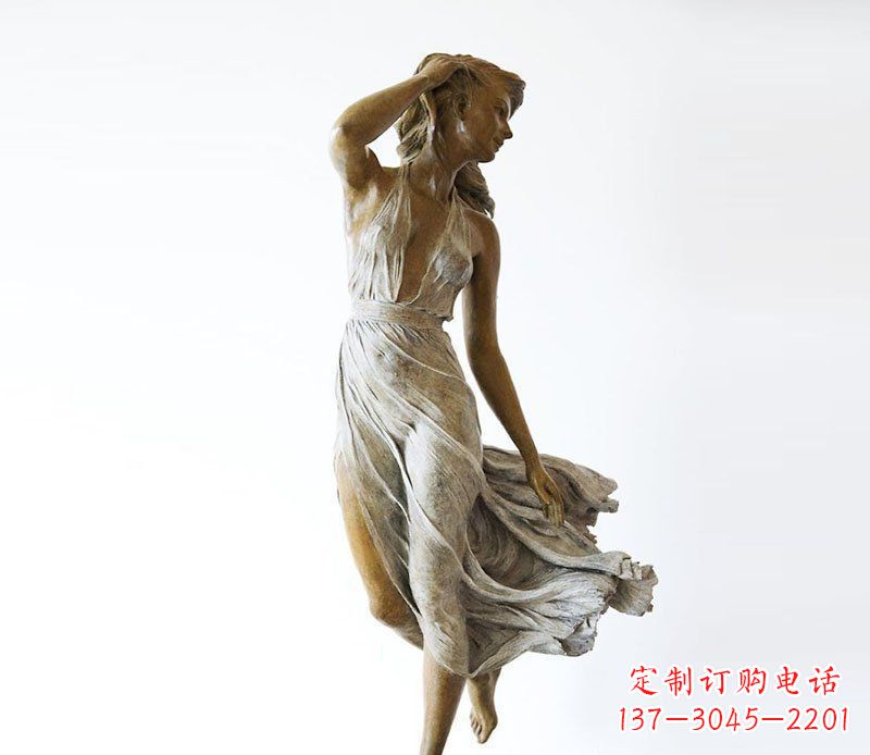 安阳空灵优雅的西方美女雕塑