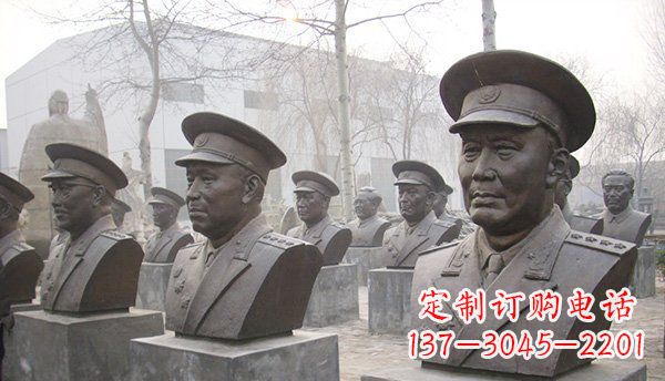 安阳伟人头像铜雕,让美好永存
