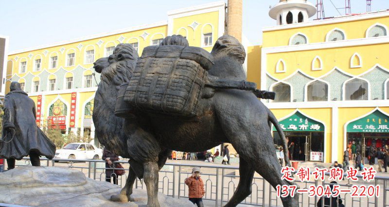 安阳大型真实骆驼雕塑,装点你的家和广场!