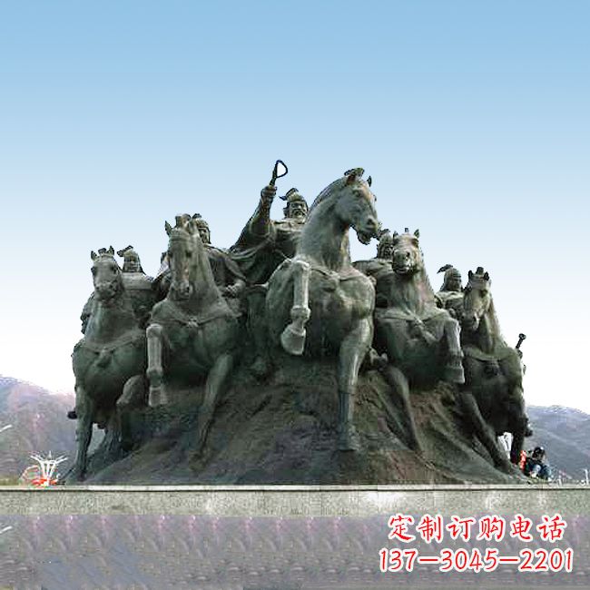 安阳中领雕塑:缔造历史名人雕塑
