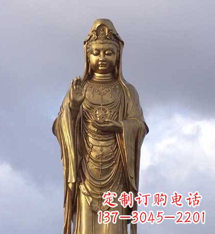 安阳佛祖蛤蜊观音精美大型雕塑