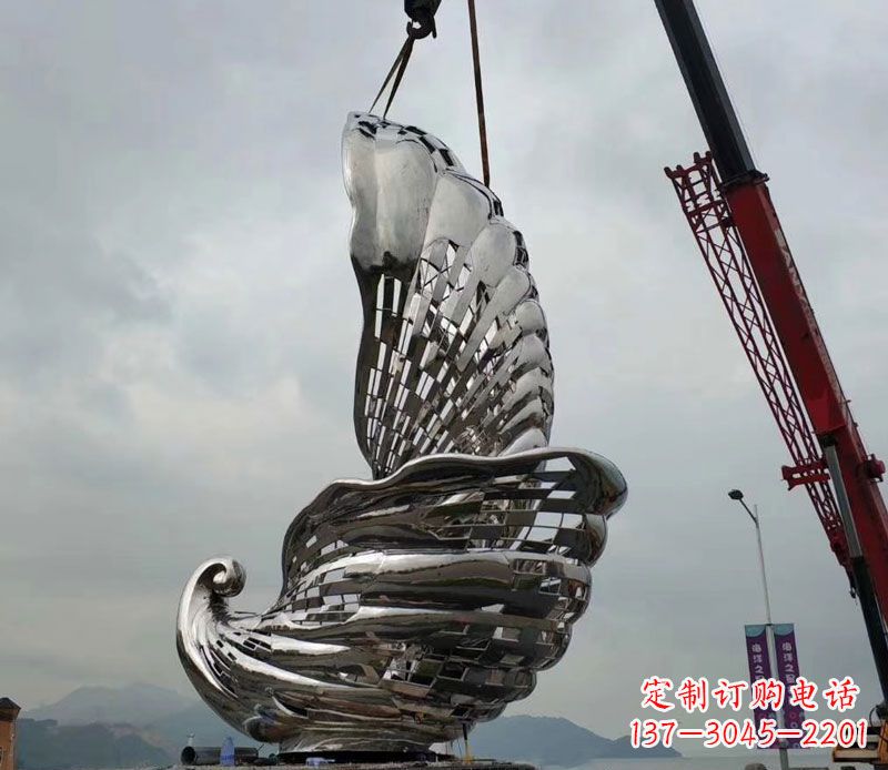 安阳海螺广场雕塑,传承古老文化