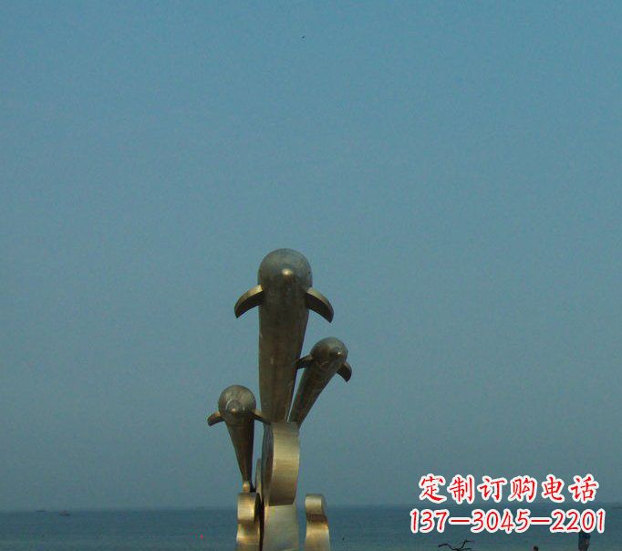 安阳浪漫海豚艺术雕塑是中领雕塑为您量身定制的…
