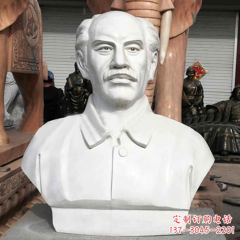 安阳白求恩胸像雕塑——校园世界名人著名医生的终极象征