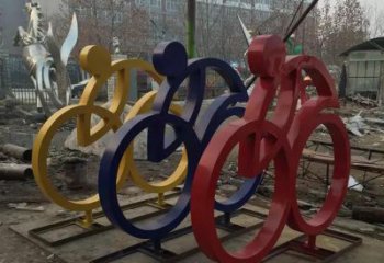 安阳中领雕塑推出的自行车雕塑是一件别具一格的…