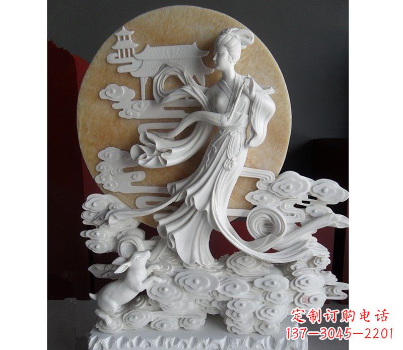 安阳汉白玉雕塑,传承神话传奇