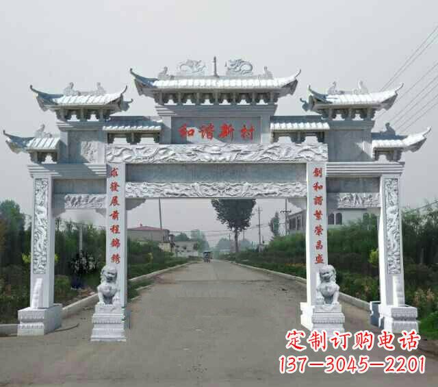 安阳领雕塑|高品质牌坊雕塑