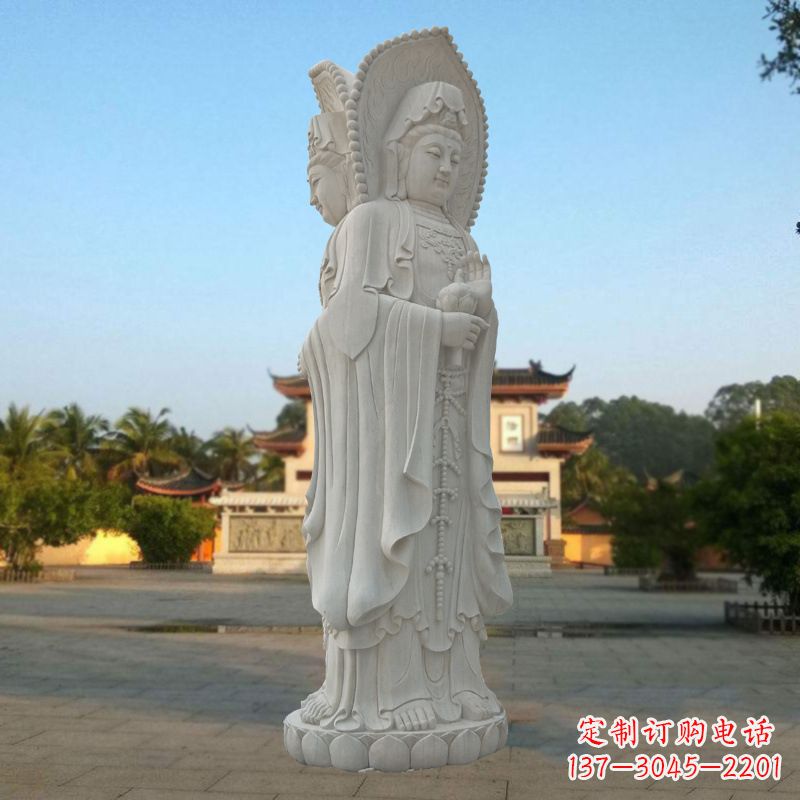 安阳三面观音塑像,让你的生活充满智慧和祥和