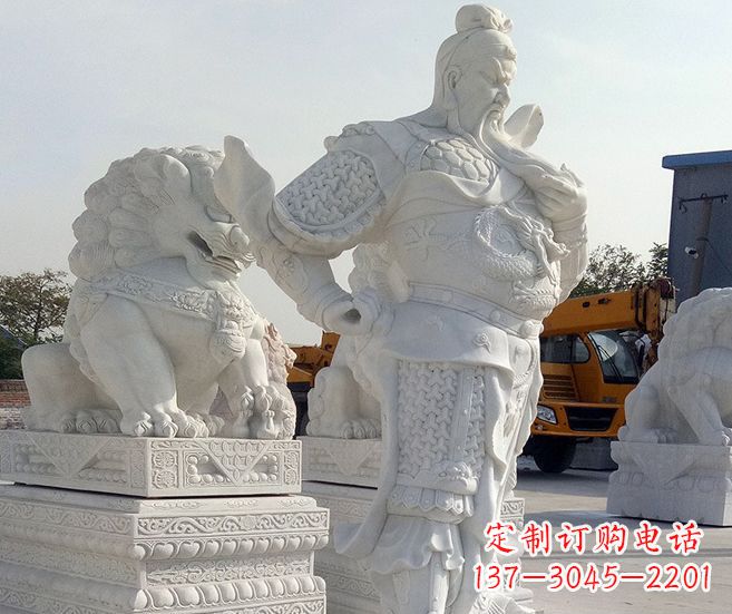安阳精美玉雕关公魅力四射