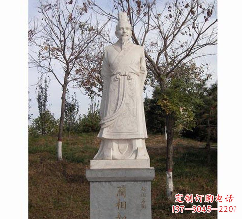 安阳领雕塑:精致古代名人石雕