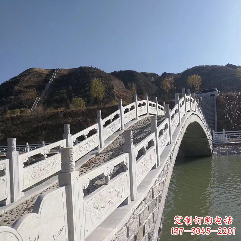 安阳汉白玉路桥石栏杆雕塑