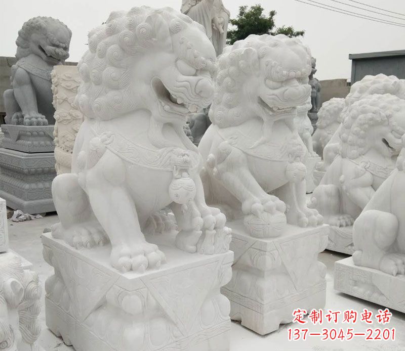 安阳流传千古的狮子雕塑
