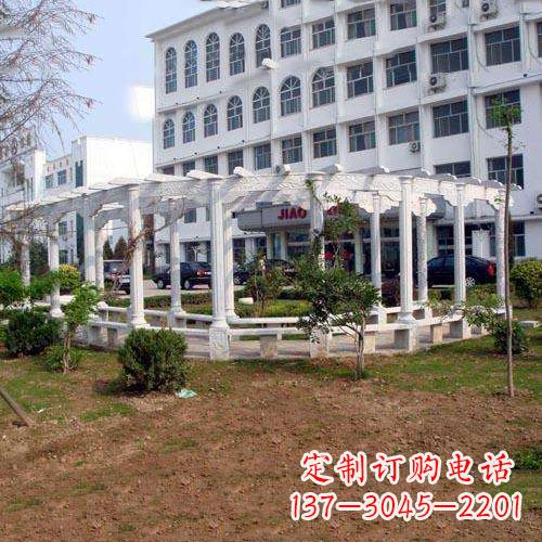安阳汉白玉雕花架,完美融合欧式石雕