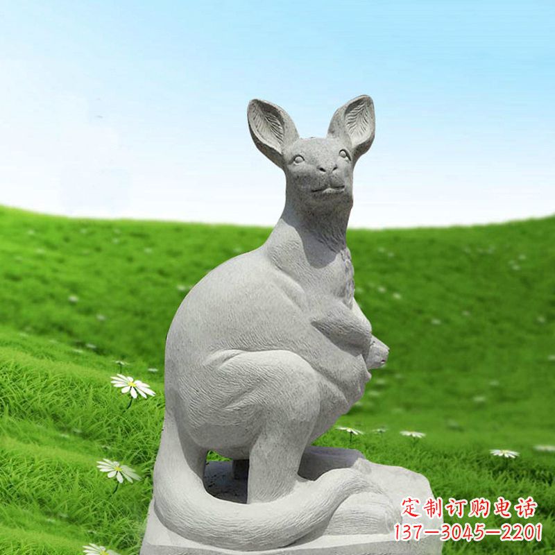 安阳无论是室内装饰，还是庭园景观，袋鼠雕塑都…