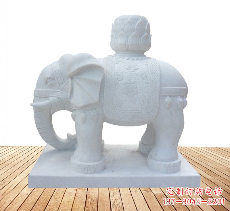安阳海象之爱,大象石雕塑