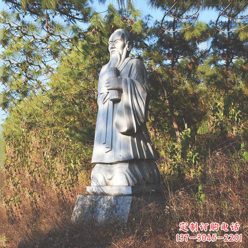 安阳传承中国传统文化,让古代名人雕像永驻心中