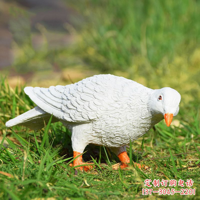 安阳中领雕塑:传递和平与爱的和平鸽雕塑