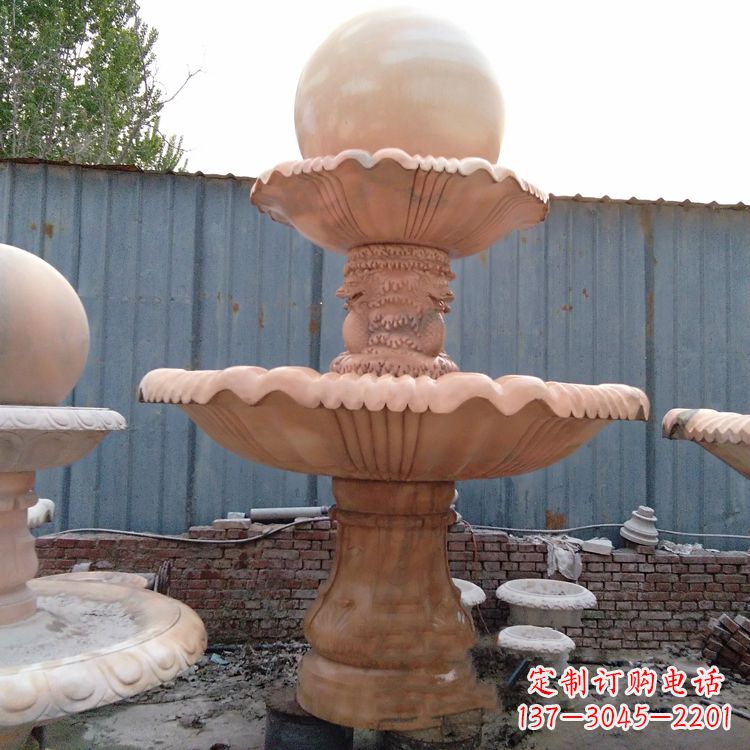安阳红色风水球