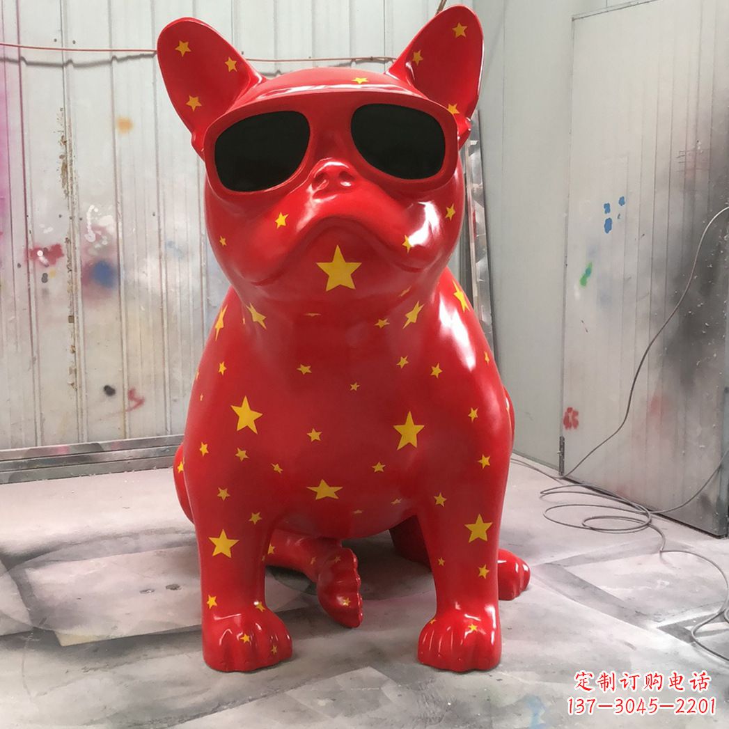 安阳玻璃钢材质精致的生肖雕塑