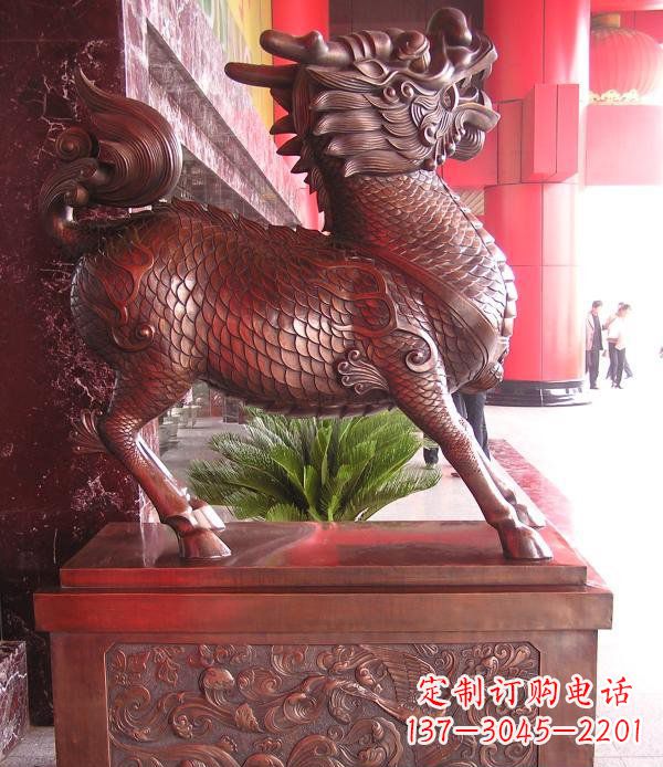 安阳麒麟雕塑:领略古典魅力