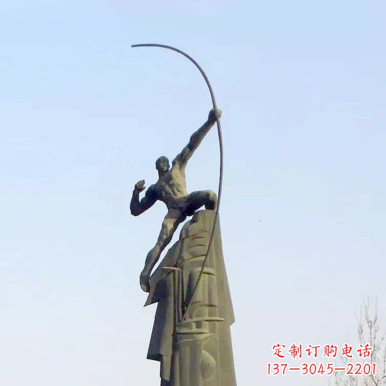 安阳精美雕塑,品质保证——后羿雕塑