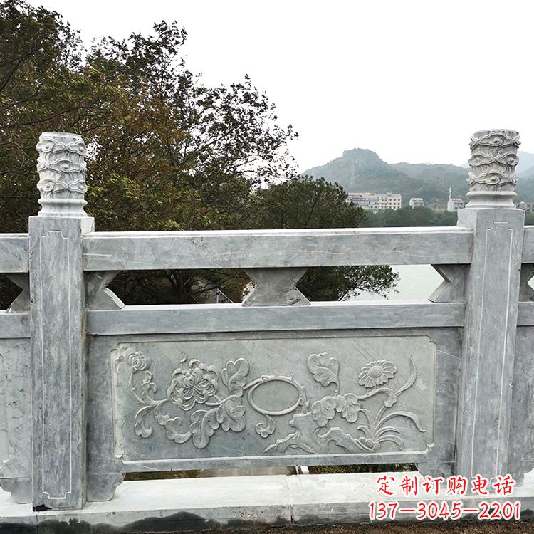 安阳花岗岩石雕栏板,美轮美奂
