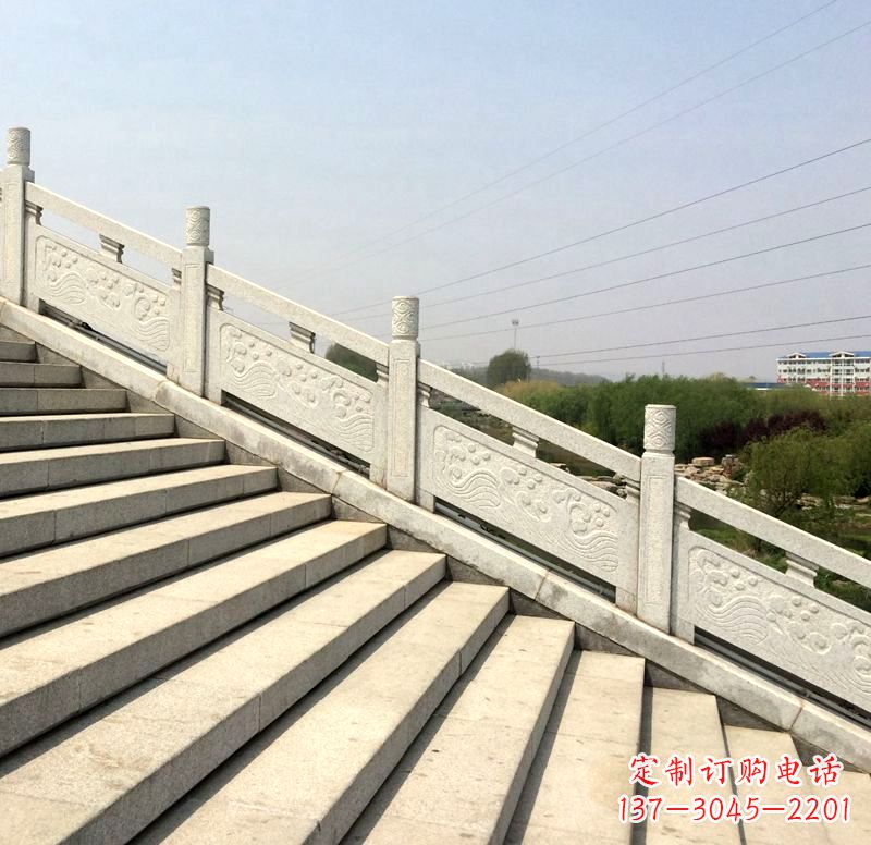安阳欣赏自然之美,定制花岗岩石栏杆雕塑