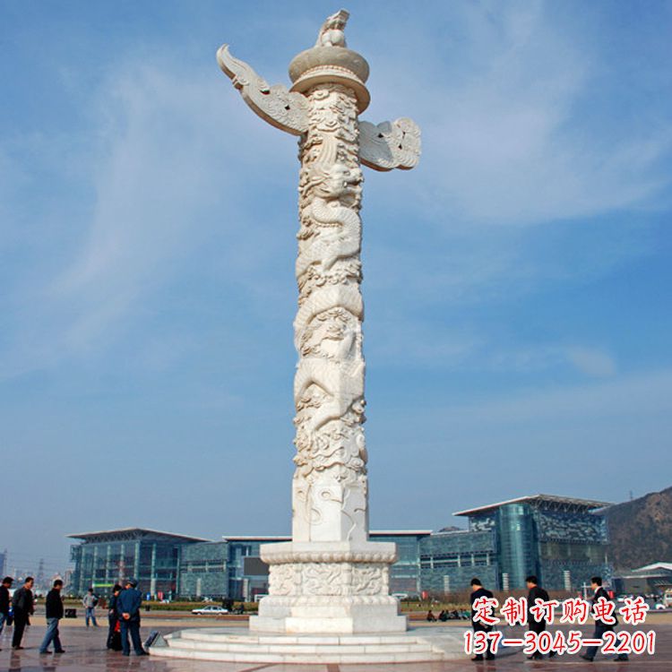 安阳华表雕塑，塑造城市精致景观