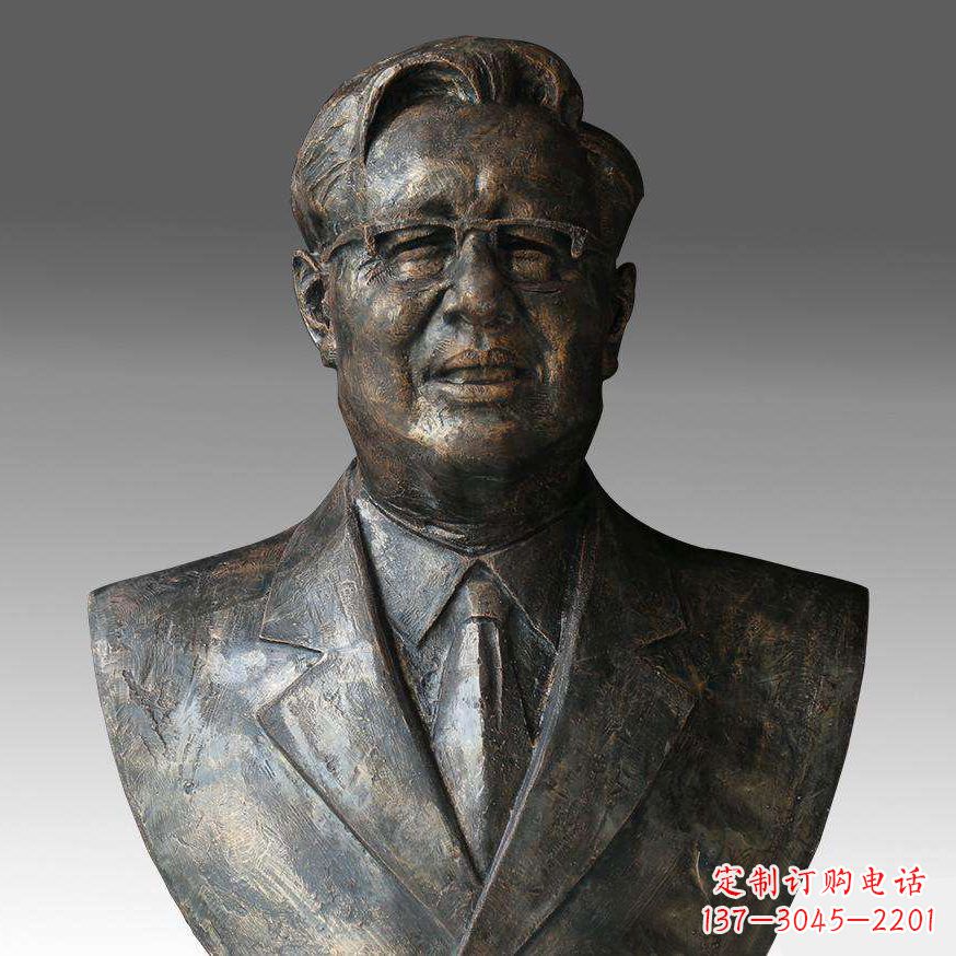 安阳以高质量铜雕制作华罗庚头像