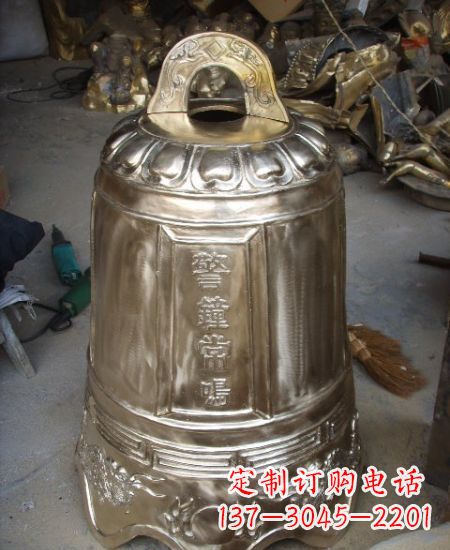 安阳高质量的黄铜钟雕塑