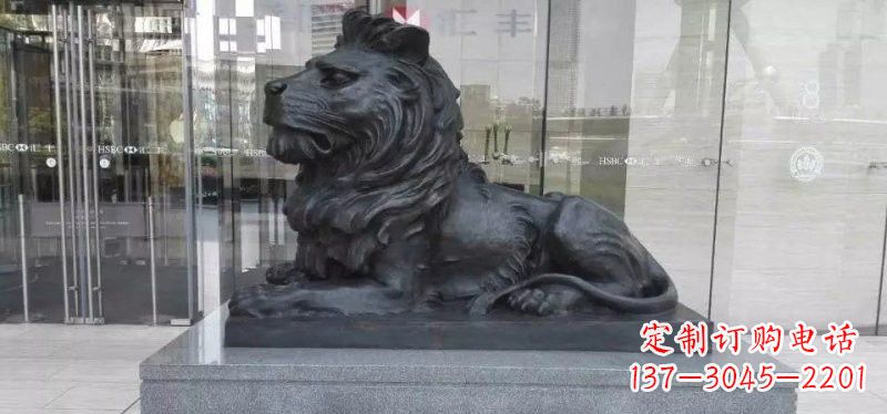 安阳领雕塑狮子铜雕,无可比拟的艺术精粹