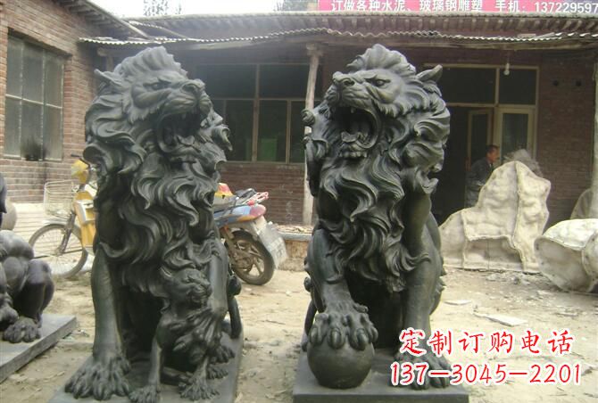 安阳高质量铜制狮子雕塑