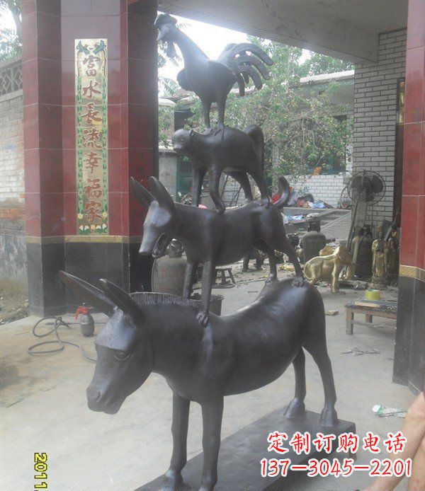 安阳中领雕塑是一家专业的动物雕塑定制厂家,专…