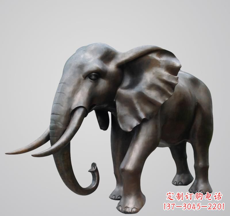 安阳神秘古典,欣赏大象雕塑
