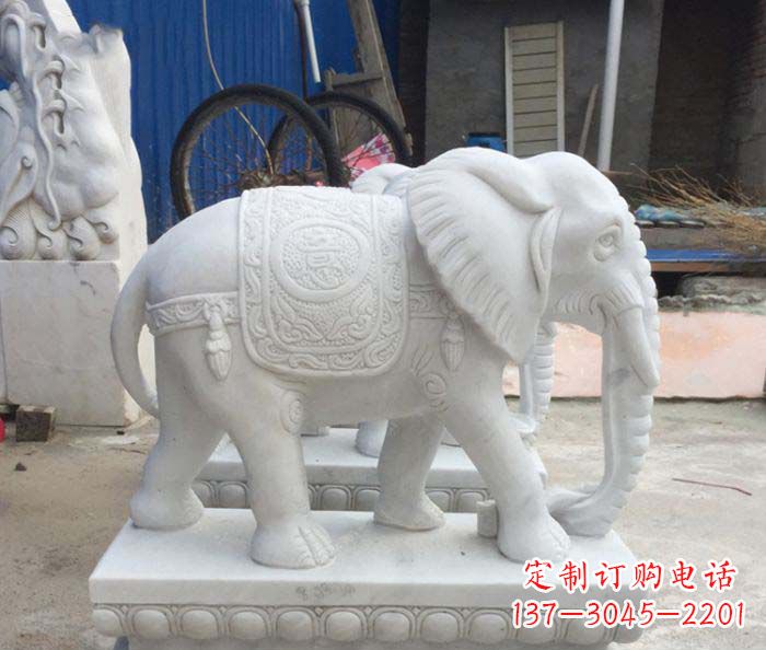 安阳精美大象雕塑,门口装点新灵感