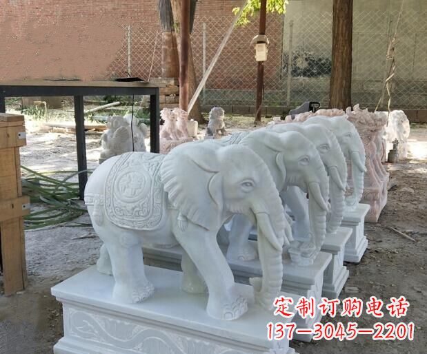 安阳美轮美奂的大象雕塑