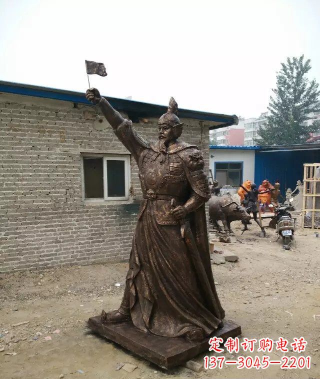 安阳 大中领雕塑专业打造精美的将军系列铜雕…