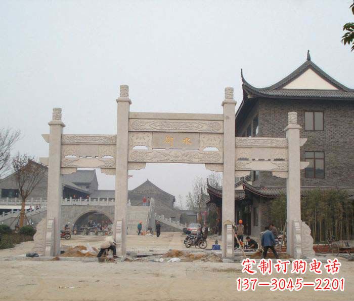 安阳石雕牌楼,让您的城市充满活力!