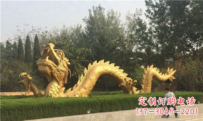 安阳中领雕塑:传承传统,铸就精美金龙雕塑