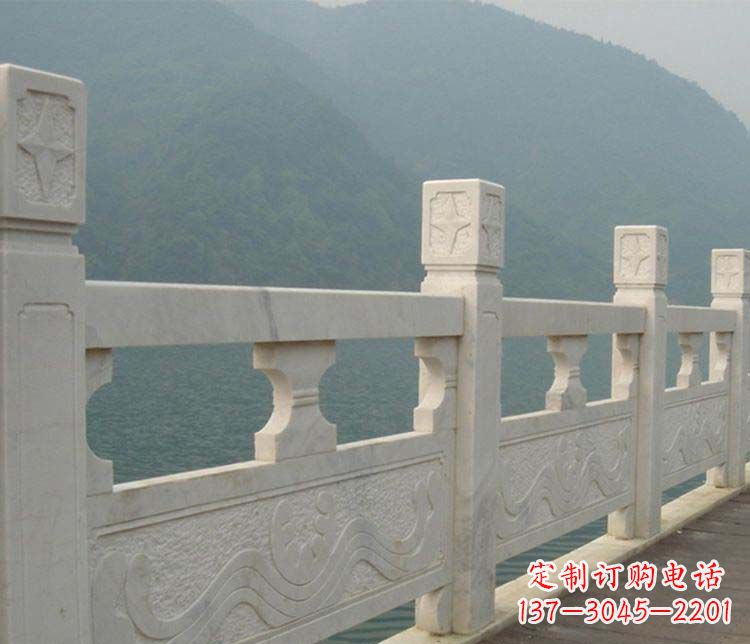 安阳中领雕塑:景区大理石栏板石雕