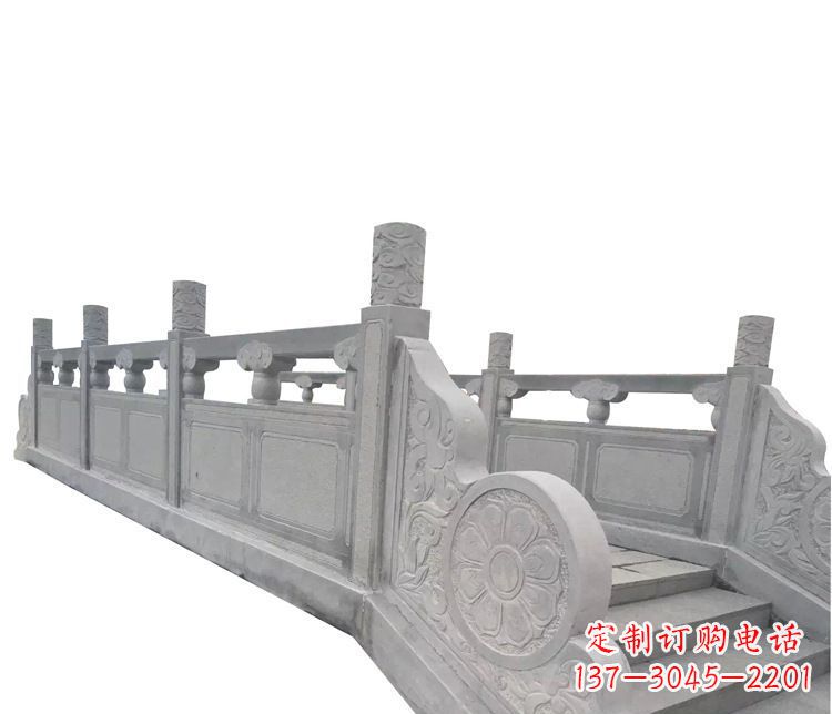 安阳中领雕塑精美的大理石栏板石雕