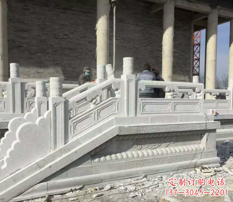 安阳超凡精美的大理石栏板雕塑