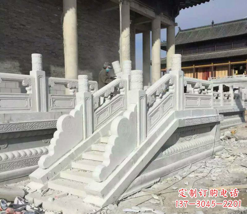 安阳大理石栏板石雕,精美绝伦,让建筑锦上添花