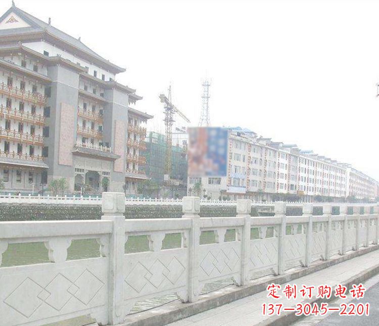 安阳流光溢彩的大理石栏板石雕