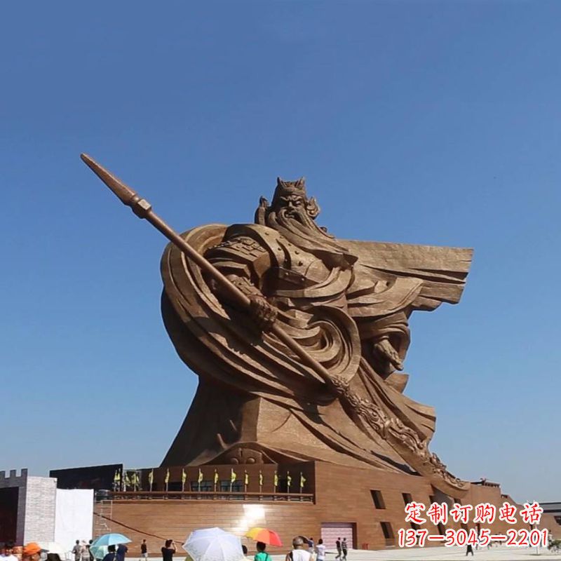 安阳精美大型历史名人关公铜雕