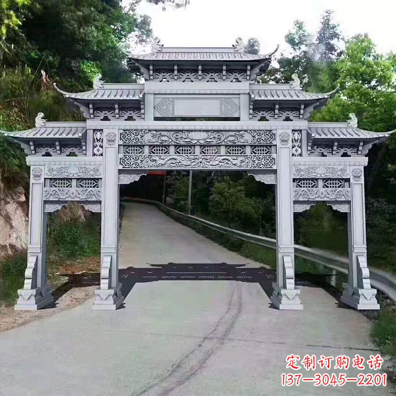 安阳专业定制石牌坊雕塑