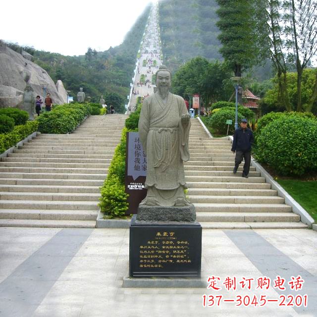 安阳历史名人大理石雕塑