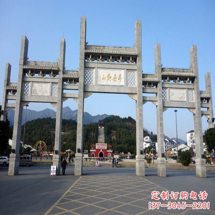 安阳牌坊石雕塑——精美、耐久、特色
